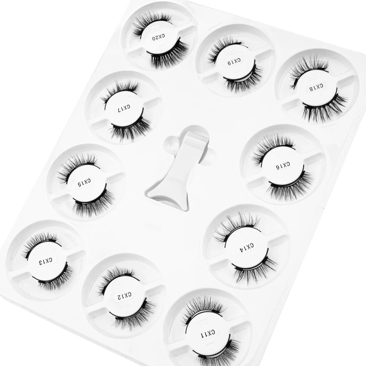 Magnetyczne Rzęsy 3D Faux Mink z Aplikatorem – Zestaw 5/10 Par